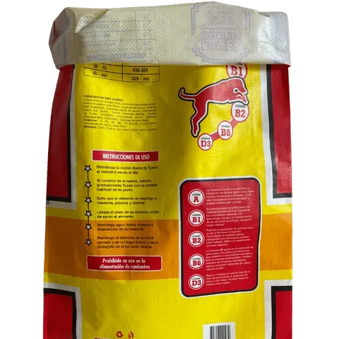 Empty pp Plastic Animal Pig Poultry Chicken Feed Packaging Bags