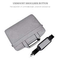 13.3 14.1 15.4 15.6 Inci Tas Laptop Messenger Kain Tahan Air Kain Oxford Tablet Komputer Tas Bahu Laptop