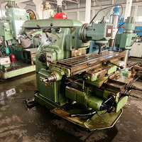 Fraiseuse à tourelle d'occasion, fraiseuse manuelle pour métaux, DRO disponible, équipement d'usinage d'atelier, machines d'occasion en stock
