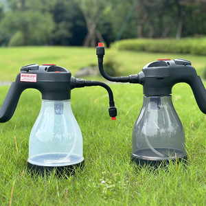 Pulvérisateur de mousse électrique 2L, pulvérisateur manuel haute pression pour lavage de voiture, pour usage domestique, arrosage de jardin, en plastique noir - Product Image 3