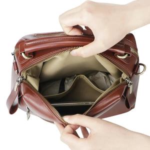 AndoBag Fashion Casual Top-Handle Bags for Women, Genuine Leather Crossbody Shoulder Bag, <b>Large</b> Capacity Handbag 3087 - Product Image 3