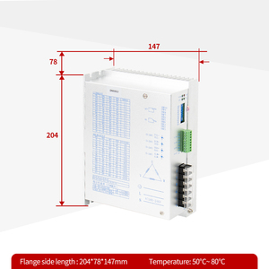 Moteur pas à pas triphasé Kaihong DM3922 130mm NEMA 52 AC 220V 9A 100W certifié CE ROHS, haute vitesse, couple élevé, IP20 - Product Image 3