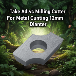 Inserto de fresado Ttake Adlc para corte de metales, diámetro de 12 mm - Product Image 3