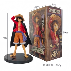 Suministro al por Mayor Transfronterizo, Set <span class=keywords><strong>de</strong></span> 6 <span class=keywords><strong>Figuras</strong></span> <span class=keywords><strong>de</strong></span> <span class=keywords><strong>Anime</strong></span>, Monkey D. Luffy Sanji, Estatuas <span class=keywords><strong>de</strong></span> PVC Multiforma para Regalo, Decoración del Hogar y Colección - Product Image 3