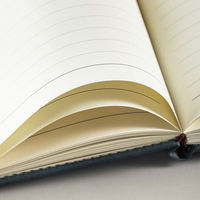Carnet de bureau A5 haut de gamme personnalisable avec couverture en cuir, idéal pour les réunions d'affaires et la prise de notes
