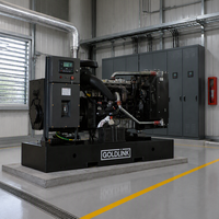 Groupe électrogène diesel Cummins 150 kVA à châssis ouvert, 120 kW, refroidi par eau, sans balais, certifié CE