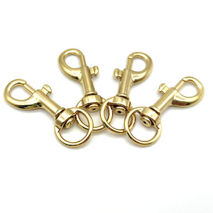 Yx थोक धातु देखभाकर कीचेन सहायक स्टेनलेस स्टील स्प्रिंग स्नैप प्रचार धातु कीचेन - Product Image 2