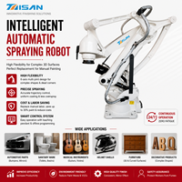 Machine à palettes en bois avec moteur 4 kW, poids 110 kg, robot de peinture automatique, garantie 1 an