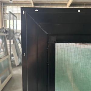 Cổ điển phong cách Mỹ Crank hoạt động Vinyl casement Windows Đen uPVC Khung dễ dàng làm sạch nghiêng trong Sash bền - Product Image 4