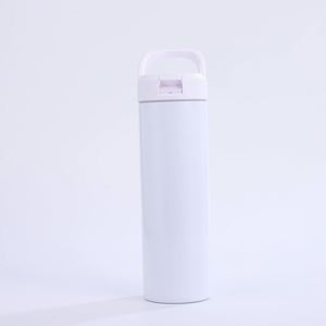 <b>Bulk</b> 20oz Straw Sublimation Tumbler Vacuum Insulated Outdoor Picnic DIY Printed <b>Water</b> Vessel - Product Image 3