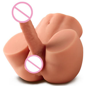Gerçekçi Dokunuşlu Yarım Vücut Seks Bebeği Gerçekçi Kadın Mastürbasyon Seks Oyuncakları İnsan Erkek Bebek Gövdesi Yapay Penis ve Popo ile - Product Image 2