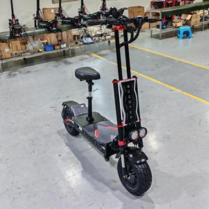 STOCK UE/USA Batterie 60V43AH Scooter électrique pour adultes Cadre en aluminium Pneus de 13 pouces Freins à disque hydrauliques Siège - Product Image 1