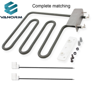 Kit d'éléments chauffants électriques 120V 800W pour fumoir, pièces de rechange durables pour la réparation d'équipements de cuisson de fumoirs BBQ d'extérieur - Product Image 4