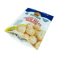 Sacs d'emballage alimentaire auto-scellants en feuille d'aluminium personnalisés en plastique PET étanche avec fonction d'impression pour les produits de boulangerie et de boulangerie