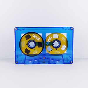 Cinta de casete de bobina abierta transparente de metal de color de fábrica, 50 minutos, grabación de alta fidelidad a doble cara, regalo decorativo retro vintage - Product Image 5