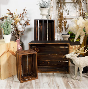 Fabrika fiyat meyve ambalaj ahşap kutu ve sebze depolama ahşap sandık - Product Image 4