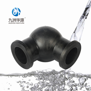 Huayuan gost 17375-2001 tubo a gomito in gomma 90 curva - Product Image 2