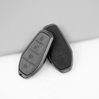 Étui de protection de clé de voiture de luxe DM Premium pour BYD Song PLUS Han DM-i Tang EV Qin L Yuan PLUS Seal 06