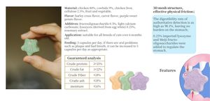 2025 orgánico liofilizado perro Dental trata ambientador de aliento Venta de mascotas tratar mejor limpieza iluminar pollo Receta perro trata - Product Image 4