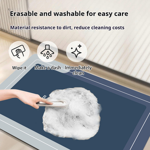 Alfombra de Baño Minimalista Super Absorbente de 40x60cm con Estampado de Letras, Secado Rápido, Envío Directo desde la UE, Stock en Polonia - Product Image 5