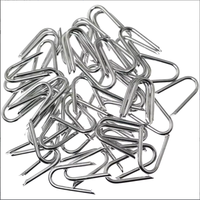 Galvanized Smooth Shank U-Type Nail Fasteners Class 10 Grade Steel Wire Fencing Staples for Wire Mesh and Woven Fencing