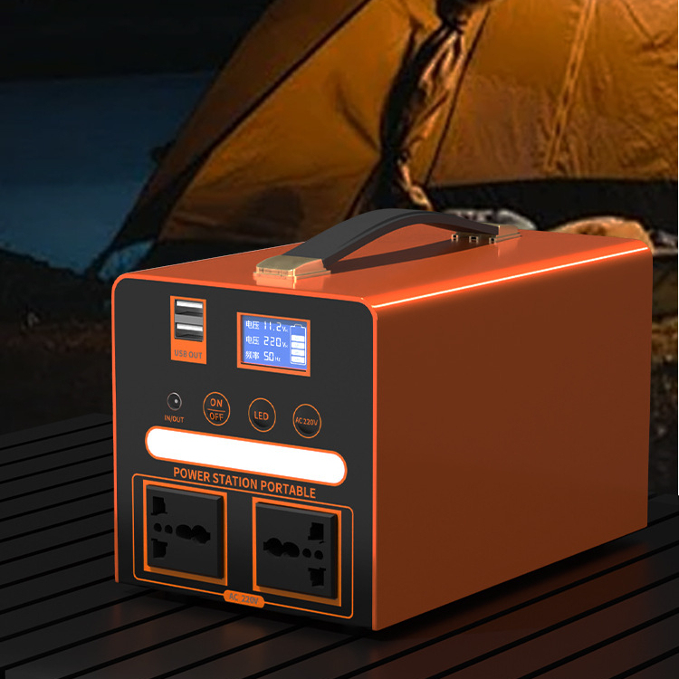 Hot Selling Luxury Mini Portable Power Station 300W 400W 500W 220v Lifepo4 Solar Camping Generator Flashlight for Home Use Car · image 6