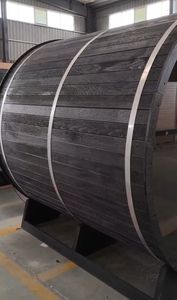 Impermeable al aire libre barril Sauna cedro negro tradicional Sauna calentador Hot <span class=keywords><strong>Rock</strong></span> - Product Image 3