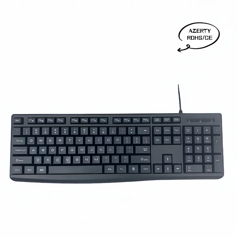 Thương Hiệu Lớn Cùng Ce Rhos104 Key Kinh Doanh Văn Phòng Bàn Phím USB Có Dây Ergonomic Bàn Phím Quang Học Có Thể được Tùy Chỉnh Ngôn Ngữ