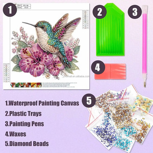Cristal Strass Spécial <span class=keywords><strong>Diamant</strong></span> Peinture <span class=keywords><strong>Broderie</strong></span> Peintures DIY <span class=keywords><strong>Maison</strong></span> Décoration 5D <span class=keywords><strong>Diamant</strong></span> Peinture Ensemble par Numéro Kits - Product Image 3
