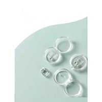 Patch nasal magnétique anti-ronflement en silicone transparent mini OEM/ODM de haute qualité, très populaire et très vendu, pour le soutien du sommeil