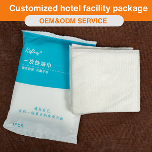 Toalla de Baño Desechable para <span class=keywords><strong>Hotel</strong></span> y Spa, Toalla de Limpieza Corporal Desechable de Gran Tamaño, No Tejida - Product Image 2