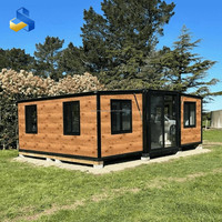 FANYE Conteneur pliable de 20 pieds, maisonnette extensible en panneaux sandwich pour usage hôtelier, protection de l'environnement, Chine Philippines Pref