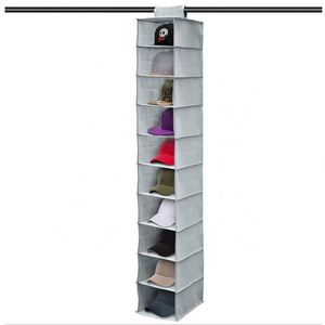 ที่แขวนหมวก 10 ชั้น สำหรับจัดเก็บหมวกในตู้เสื้อผ้า - Product Image 1