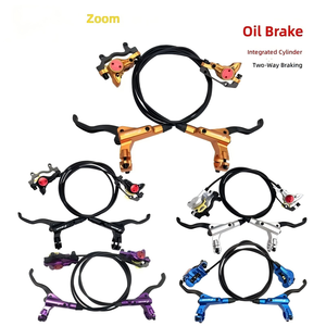 Alüminyum Alaşımlı Çin Yağlı Frenli Dağ Bisikleti Yol Bisikletleri Hidrolik Disk Fren Sistemi 180mm Rotor Çapı Yan Fren - Product Image 2
