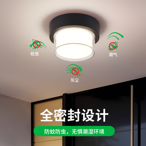 Lámpara de Techo para Exteriores LED Moderna, Impermeable, de Plástico, con 3 Años de Garantía, 50000 Horas de Vida Útil, 80 Ra - Product Image 3