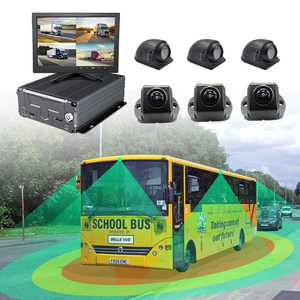 AI Human Detection Blind Spot Intelligent 6CH Bird View System Waterproof <b>Night</b> <b>Vision</b> AHD Front <b>Camera</b> Monitor DVR 360 - Product Image 1