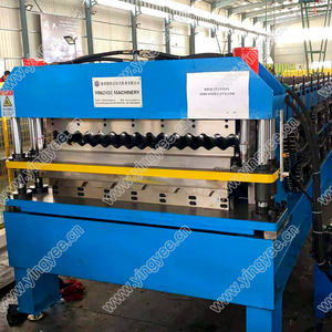High Efficiency Full Automatic Roofing <strong>Sheet</strong> <strong>Profiles</strong> <strong>Making</strong> Equipment Double <strong>Roof</strong> <strong>Sheet</strong> <strong>Machine</strong> - Product Image 3