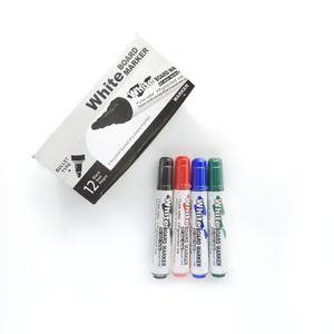 Marqueurs pour tableau blanc de qualité chinoise à prix abordable, non toxiques, noir, bleu, vert, rouge, blanc – Fabricants de stylos marqueurs pour tableau blanc - Product Image 1