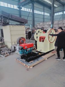 ¡Gran oferta! Planta completa de trituración de piedra con motor diésel mini, máquina móvil de mandíbulas para roca con motor diésel pequeño, trituradora de ladrillos. - Product Image 4