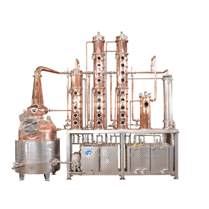 Equipo de destilería de alcohol para bebidas, <span class=keywords><strong>whisky</strong></span> de 500L, con ron - Product Image 1