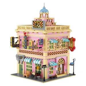 Loz 3D Câu Đố Tự Làm Trẻ Em Xây Dựng Khối Thiết Lập Đường Phố Xem Mô Hình Thanh Gạch Đồ Chơi Giáo Dục Và Xây Dựng Đồ Chơi - Product Image 1