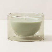 Vente en gros de bougeoirs en verre parfumé personnalisés en borosilicate de haute qualité, pot à bougie en verre vide