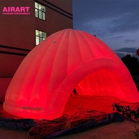 Tente gonflable de haute qualité, dôme gonflable lumineux pour événements publicitaires