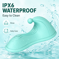 Mini PX6 IPX6 Wasserdichter Silikon USB-Aufladbarer Slip-Vibrator 9 Vibrationsmodi Leises Design OEM ODM Private Label Lieferant