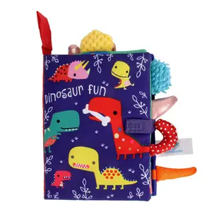 Personalizza altri giocattoli educativi tessuto morbido libro di stoffa educativo animale giocattoli per bambini per regalo per bambini