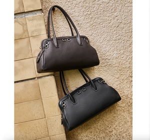 AndoBag Genuine Cow <b>Leather</b> New Handbag Shoulder Crossbody Tote <b>Bags</b> for <b>Women's</b> Girls Commuter Pillow Sling <b>Bag</b> for Daily <b>Work</b> - Product Image 3