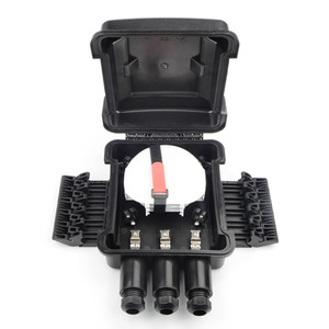 24芯水平光缆接头盒<span class=keywords><strong>3</strong></span>端口壁挂式防水接头架FC型光纤连接器FTTH - Product Image 3