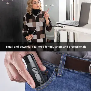 Présentateur Plug & Play OEM/ODM avec stylet et longue autonomie de batterie, télécommande PowerPoint en gros pour conférences et présentations d'enseignants - Product Image 2