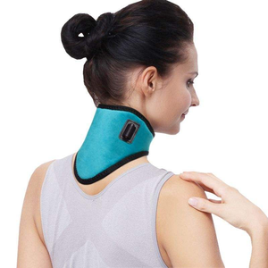 <span class=keywords><strong>Chauffe</strong></span>-<span class=keywords><strong>nuque</strong></span> électrique USB en graphène, protection thermique pour le cou, thérapie thermique pour soulager la douleur, massage cervical chauffant portable - Product Image 1