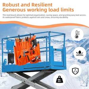 Oxford Cloth Waterproof <b>Adjustable</b> <b>Strap</b> Customizable OEM/ODM 13 Inch Tool Messenger Bag Zipper Closure 200 lb Capacity - Product Image 6